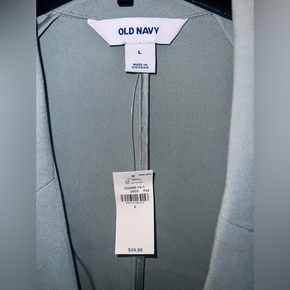 Old Navy Women's Soft Green Blazer NWT - Picture 3 of 4
